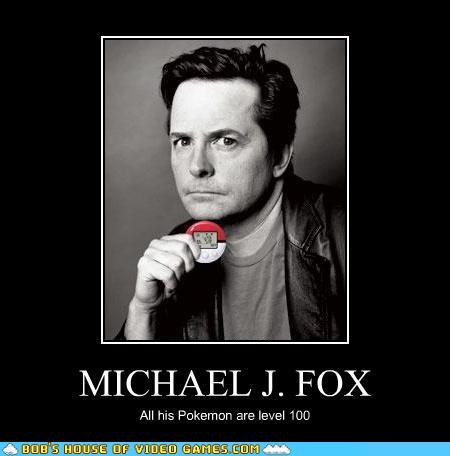 Video Game Lol Michael J Fox Pokewalker