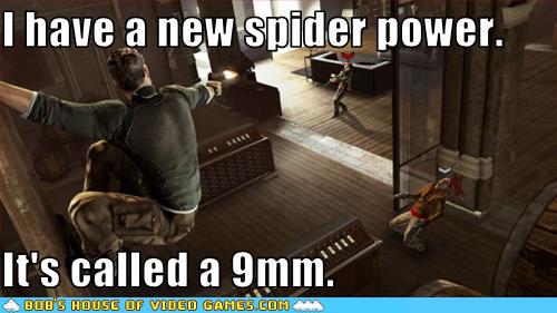 video game lol splinter cell spiderman